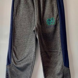 Boys Notre Dame lacrosse sweatpants